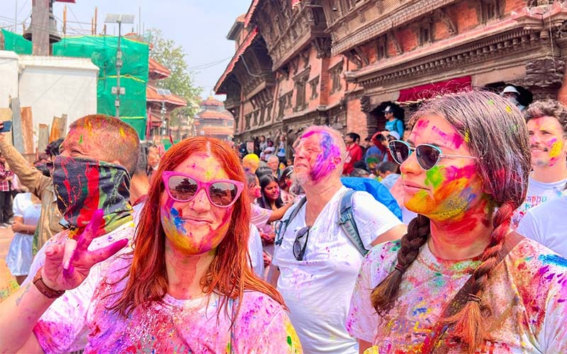  12-Day Color Festival in Nepal 