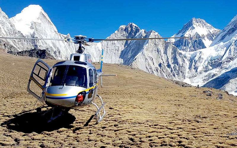 Helicopter Ride From Kathmandu to Lukla - 40 min with Tour of Nepal